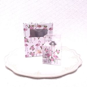 Simon Designs Flamingo Crystal Perfume Bottle
